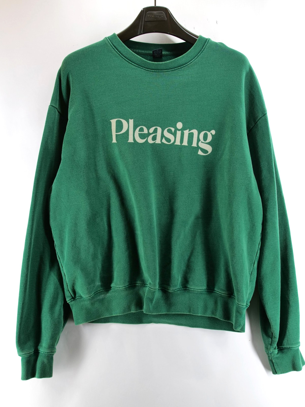 Harry Styles Pleasing Unisex XL Green Crewneck Pullover Sweatshirt